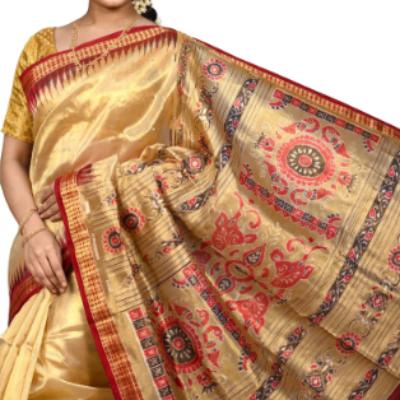 Full tisu silk saree